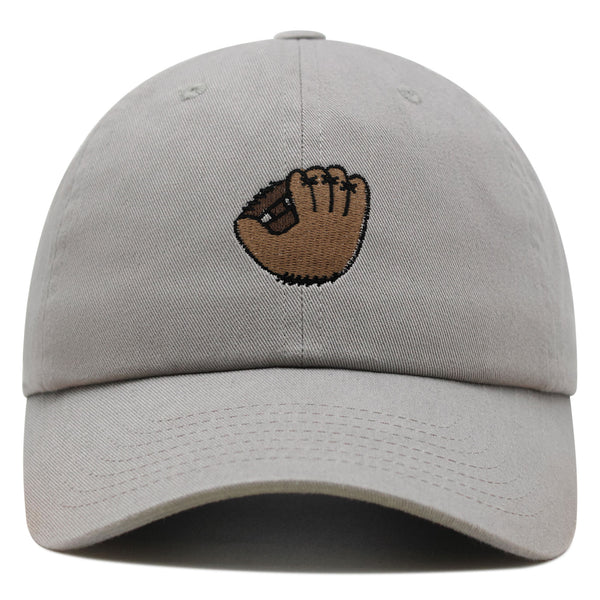 Baseball Glove Premium Dad Hat Embroidered Baseball Cap Baseball Game Sports Fan