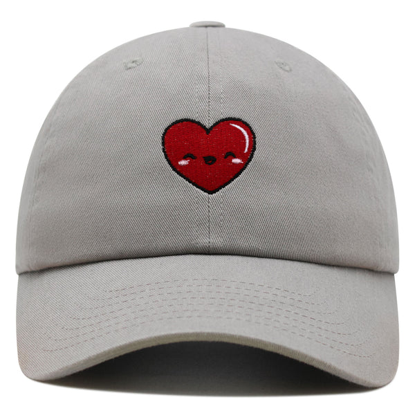 Cute Heart Premium Dad Hat Embroidered Baseball Cap Health Healthy Hospital