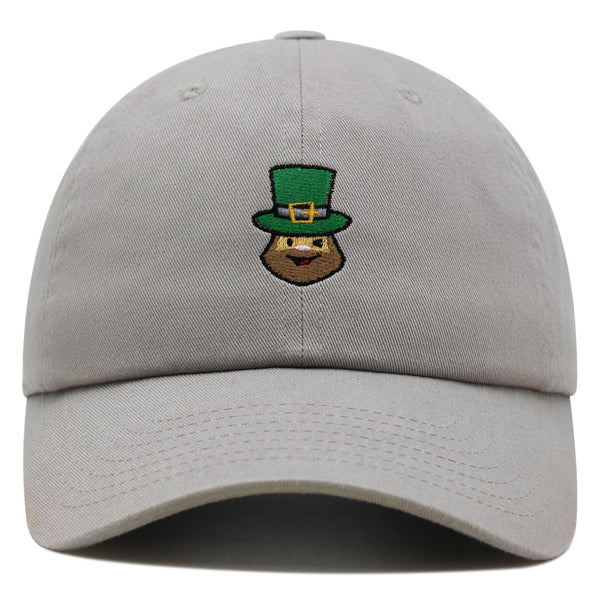 Leprechaun Premium Dad Hat Embroidered Baseball Cap Irish England St Pauls Day