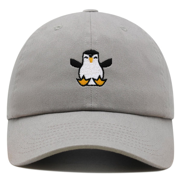 Penguin Premium Dad Hat Embroidered Baseball Cap Snow Animal