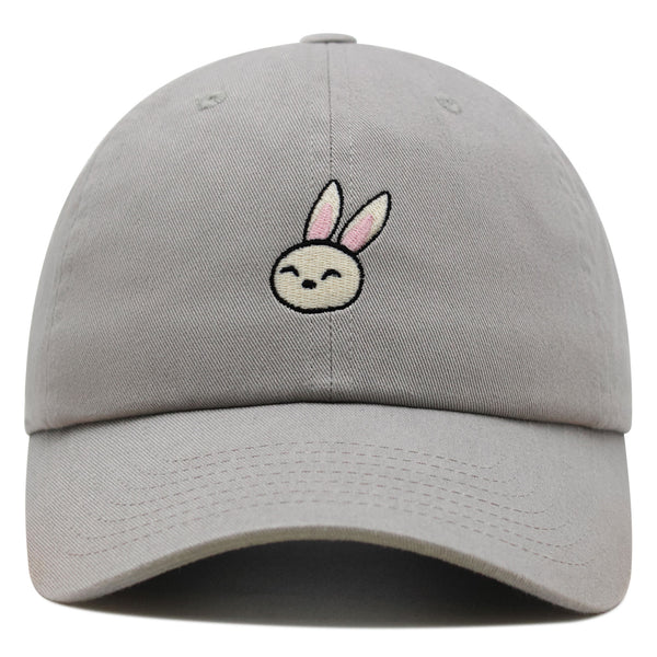 Cute Rabbit Premium Dad Hat Embroidered Baseball Cap Bunny Zoo