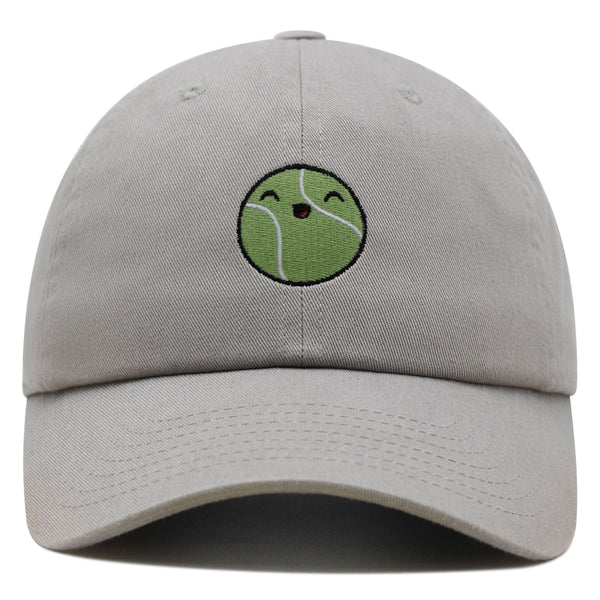 Happy Tennis ball Premium Dad Hat Embroidered Baseball Cap Sports Sharapova