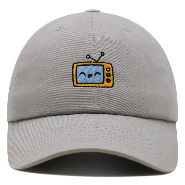 Analog TV Premium Dad Hat Embroidered Baseball Cap Television Retro Analog