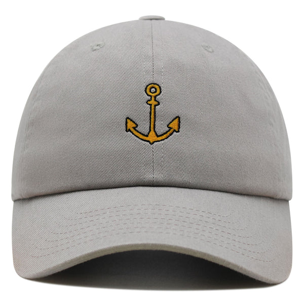 Anchor Premium Dad Hat Embroidered Baseball Cap Captain Boat Ship