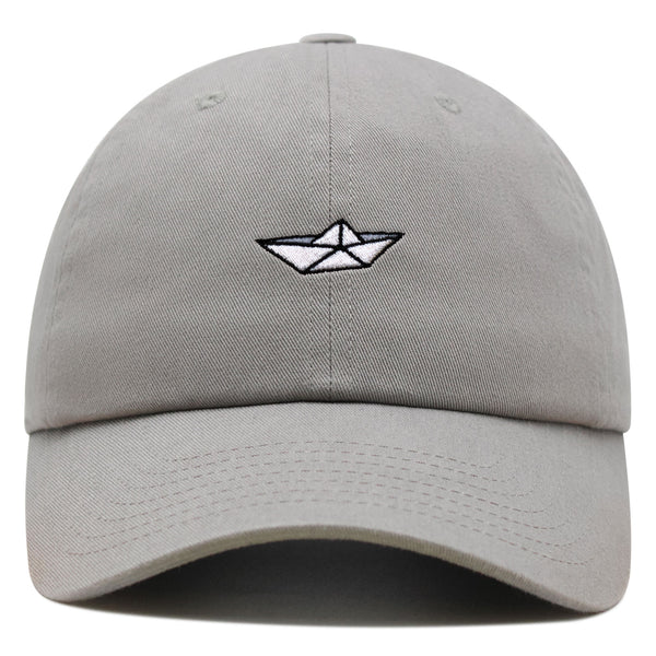 Paper Boat Premium Dad Hat Embroidered Baseball Cap Pond Memory