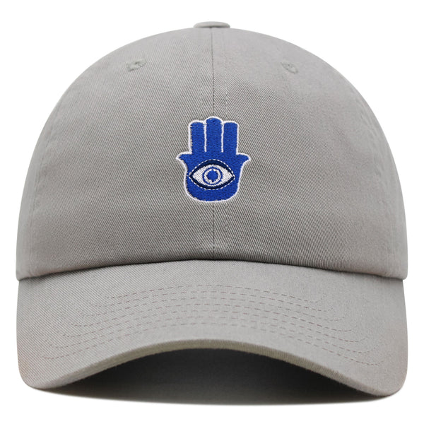 Hamsa Evil Eye Premium Dad Hat Embroidered Baseball Cap Turkey Spirit