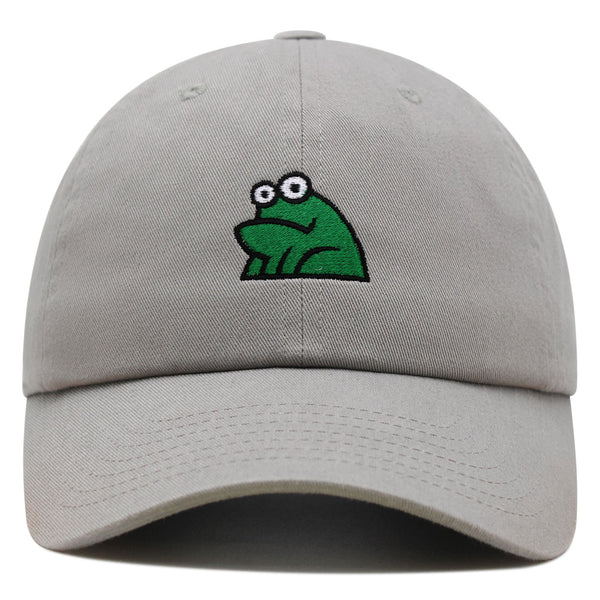 Frog Premium Dad Hat Embroidered Baseball Cap Funny