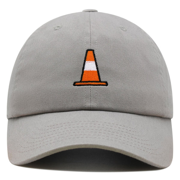 Safety Cone Premium Dad Hat Embroidered Baseball Cap Construction