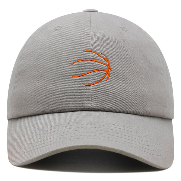 Basketball Silhouette Premium Dad Hat Embroidered Baseball Cap Sports Ball