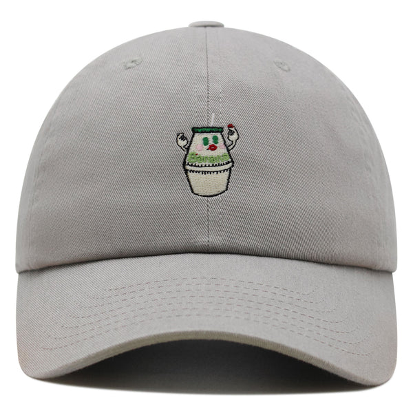 Banana milk Premium Dad Hat Embroidered Baseball Cap Milk Snack