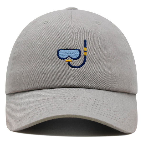 Snorkel Premium Dad Hat Embroidered Baseball Cap Diving Ocean