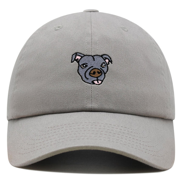 Pitbull Premium Dad Hat Embroidered Baseball Cap Dog Puppy