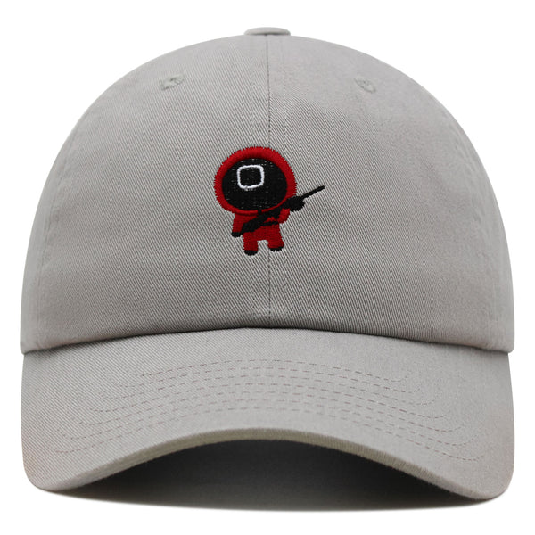 Squidman Premium Dad Hat Embroidered Baseball Cap Game Death