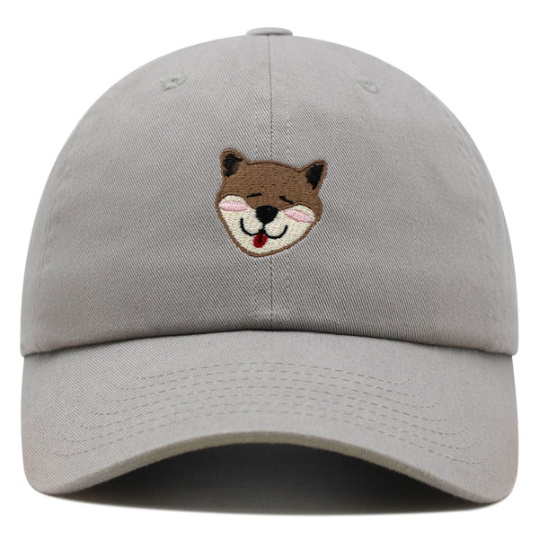 Shiba Premium Dad Hat Embroidered Baseball Cap Dog Puppy