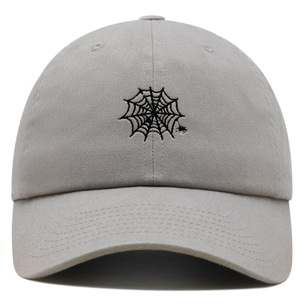 Spider web Premium Dad Hat Embroidered Baseball Cap Halloween