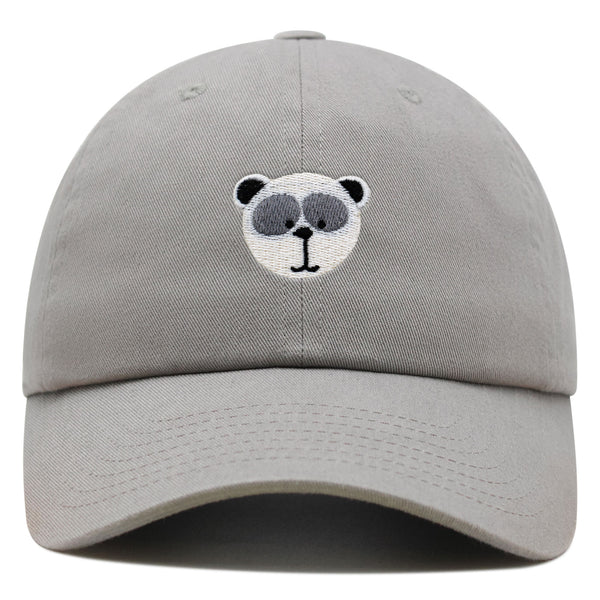 Panda Premium Dad Hat Embroidered Baseball Cap Zoo Animal