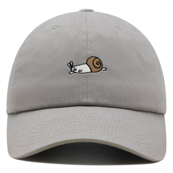 Sleepy Snail Premium Dad Hat Embroidered Baseball Cap Mud Cute