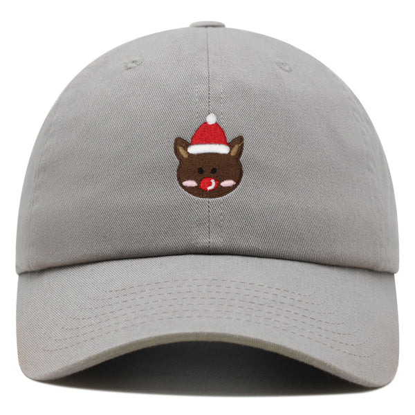 Reindeer Premium Dad Hat Embroidered Baseball Cap Christmas Gift