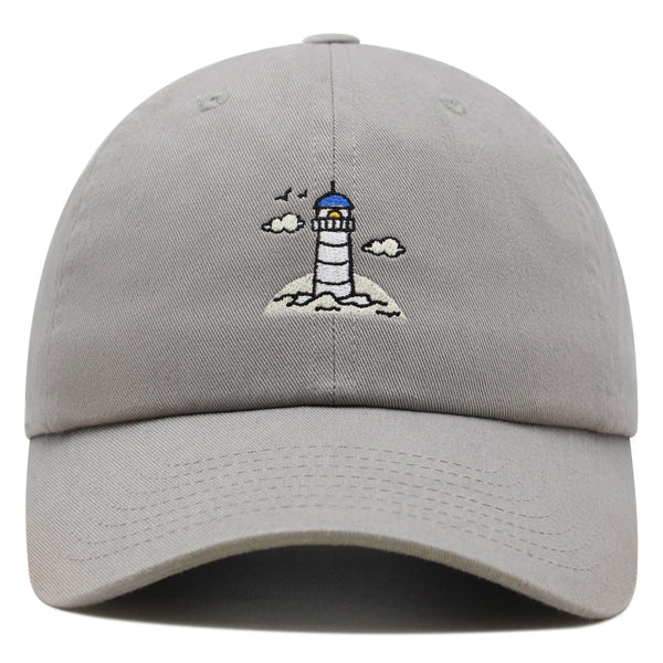 Light house Premium Dad Hat Embroidered Baseball Cap Seawall