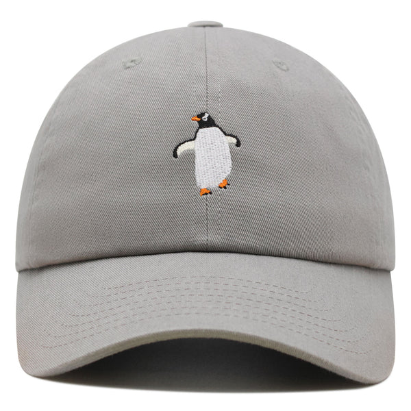 Dancing Penguin Premium Dad Hat Embroidered Baseball Cap Winter