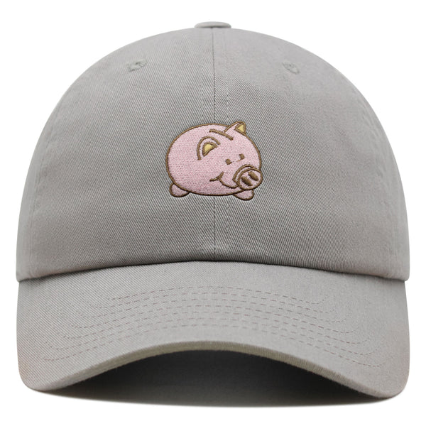 Piggy Bank Premium Dad Hat Embroidered Baseball Cap Coin