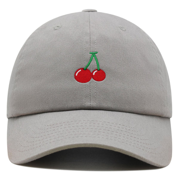 Cherry Premium Dad Hat Embroidered Baseball Cap Fruit Foodie