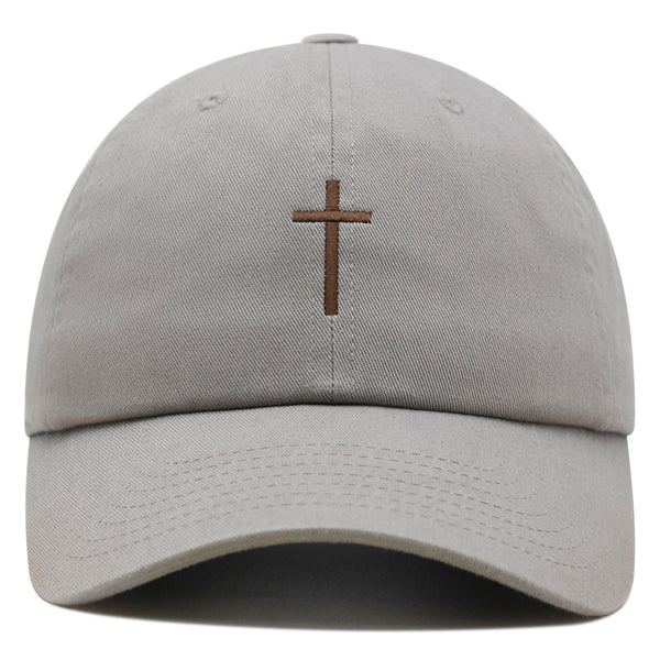 Cross Premium Dad Hat Embroidered Baseball Cap Christian Jesus