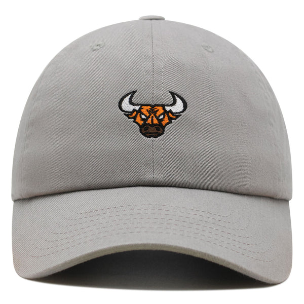 Bulls Premium Dad Hat Embroidered Baseball Cap Animal Basketball