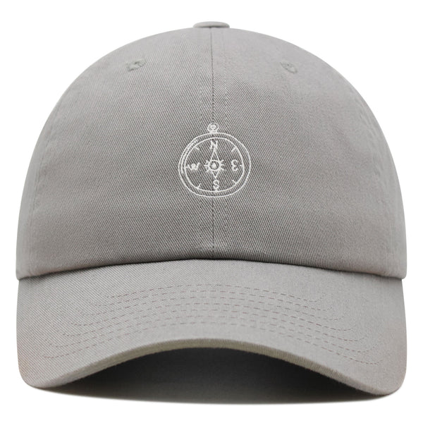 Compass Premium Dad Hat Embroidered Baseball Cap Adventure