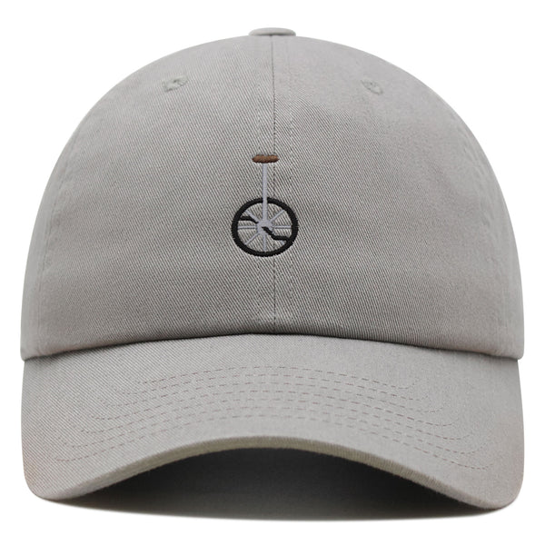 Unicycle Premium Dad Hat Embroidered Baseball Cap Circus Bicycle