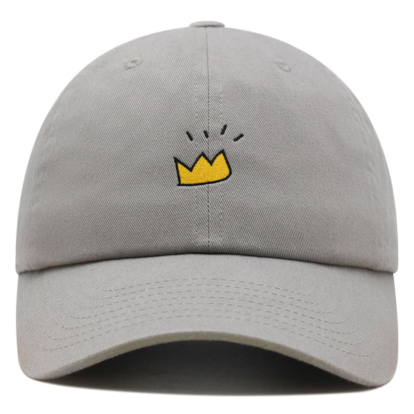 Crown Premium Dad Hat Embroidered Baseball Cap Cute