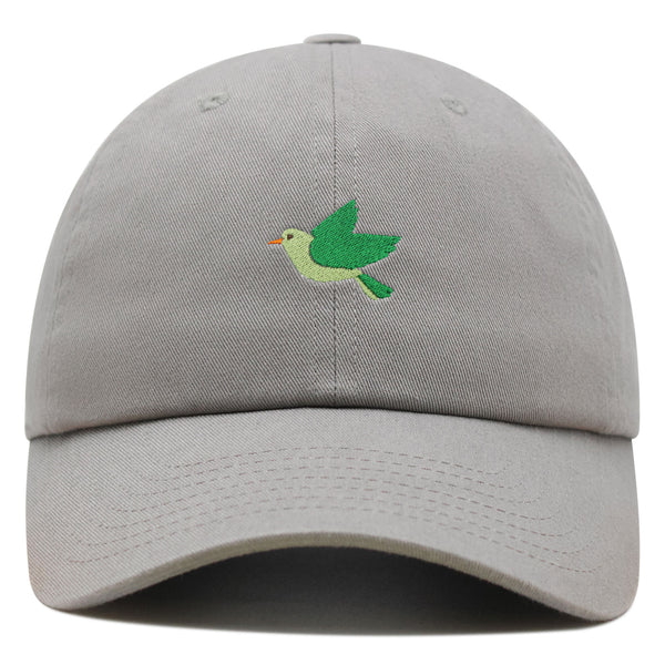 Bird  Premium Dad Hat Embroidered Baseball Cap Green