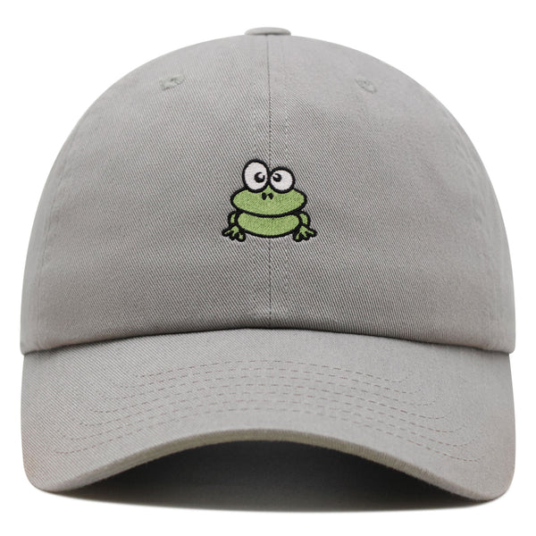 Frog  Premium Dad Hat Embroidered Baseball Cap Green