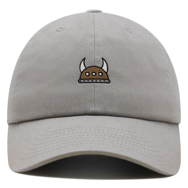 Horned Viking Helmet  Premium Dad Hat Embroidered Baseball Cap Cartoon