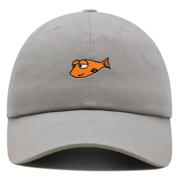 Funny Fish Premium Dad Hat Embroidered Baseball Cap Jokes Memes