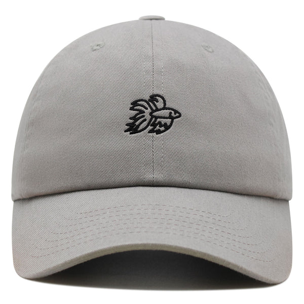 Betta Fish  Premium Dad Hat Embroidered Baseball Cap Aquarium