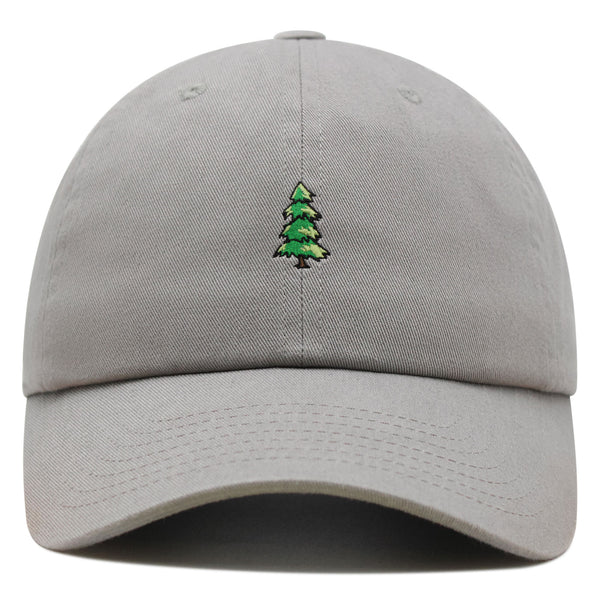 Pine Tree Premium Dad Hat Embroidered Baseball Cap Mountain