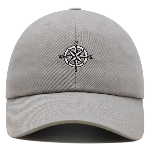 Compass Premium Dad Hat Embroidered Baseball Cap Adventure