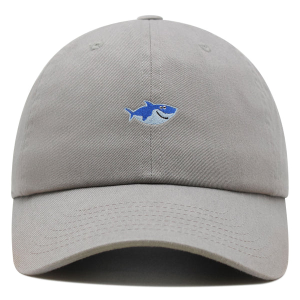 Cute Shark Premium Dad Hat Embroidered Baseball Cap Ocean Father