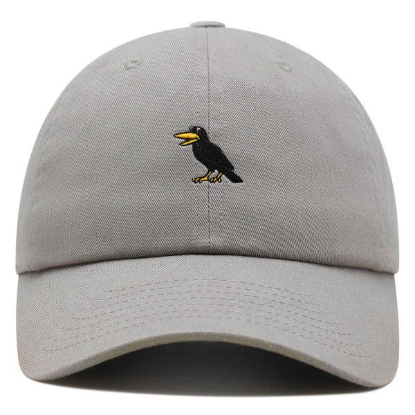 Crow Premium Dad Hat Embroidered Baseball Cap Bird