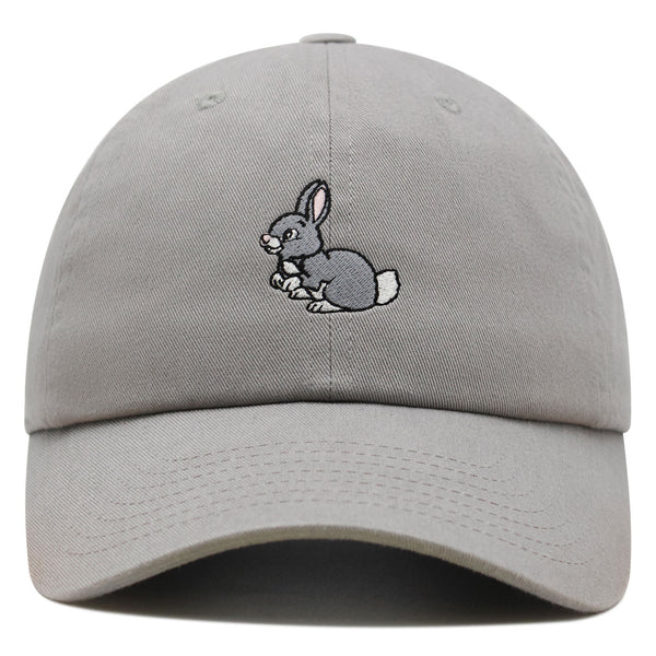 Rabbit Premium Dad Hat Embroidered Baseball Cap Cute