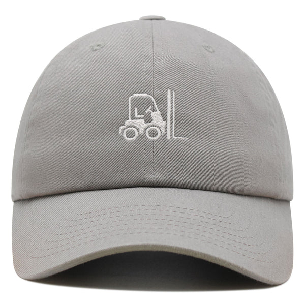 Forklift Premium Dad Hat Embroidered Baseball Cap Warehouse