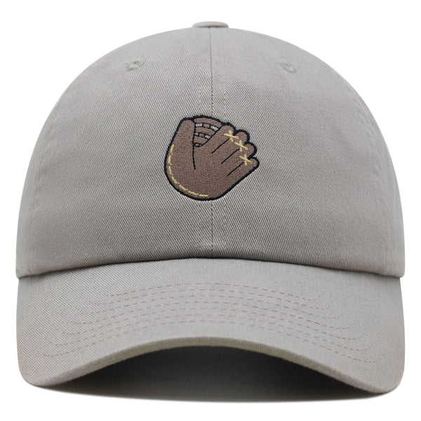 Baseball Glove Premium Dad Hat Embroidered Baseball Cap Sport