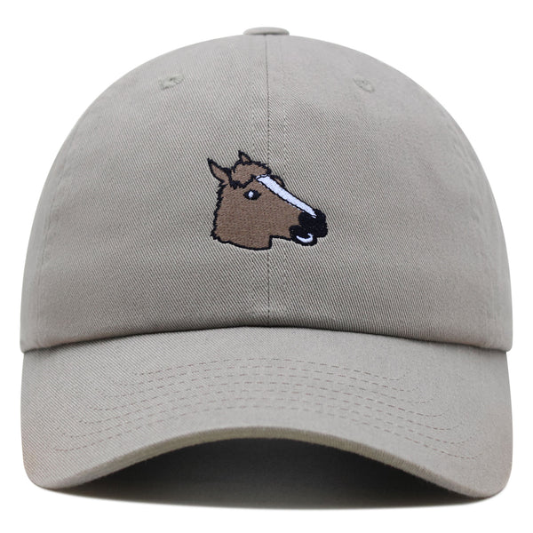 Horse Mask  Premium Dad Hat Embroidered Baseball Cap Costume