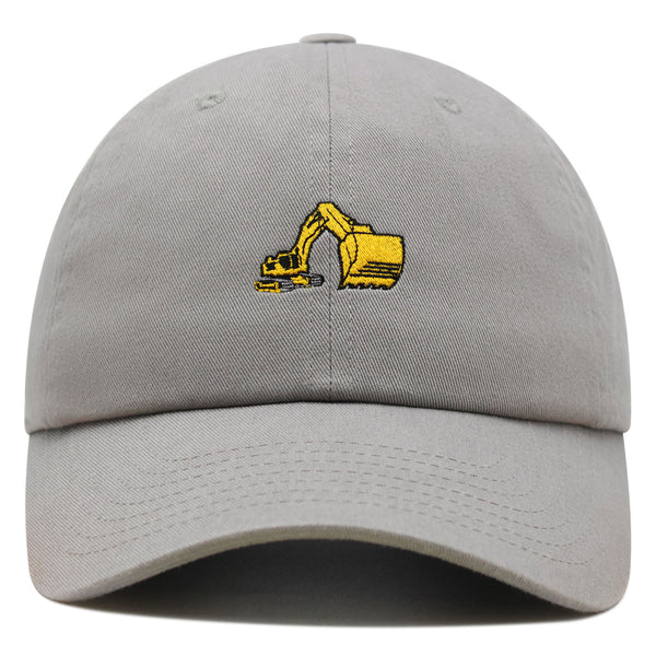 Digger Premium Dad Hat Embroidered Baseball Cap Equipment Vihecle