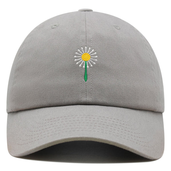 Dandelion Premium Dad Hat Embroidered Baseball Cap Flower