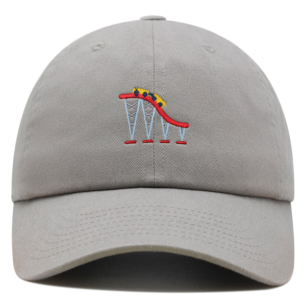 Roller Coaster Premium Dad Hat Embroidered Baseball Cap Tycoon