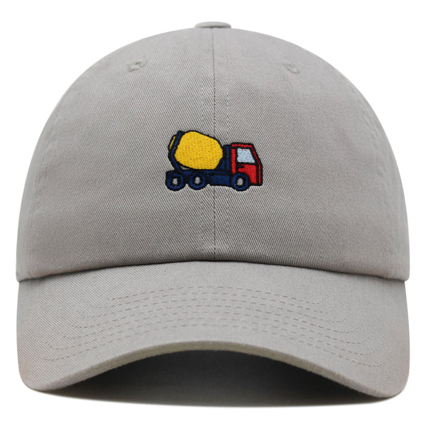 Cement Mixer Premium Dad Hat Embroidered Baseball Cap Funny