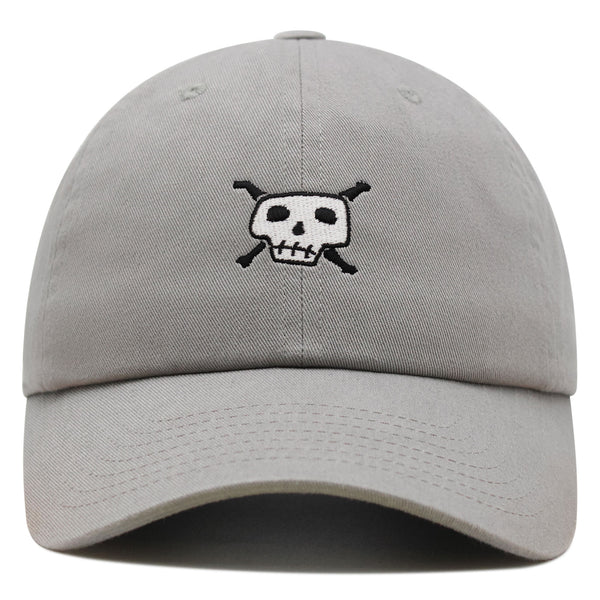 Pirate Skull Premium Dad Hat Embroidered Baseball Cap Cute
