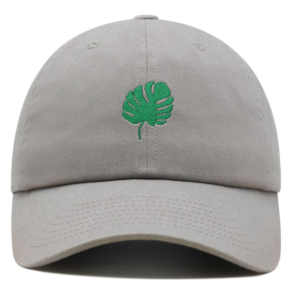 Tropical Palm Leaf Premium Dad Hat Embroidered Cotton Baseball Cap Tree